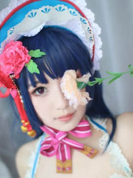 《LoveLive!Sunshine!!》津岛善子甜点女仆觉醒 C O S P L A Y_#津岛善子（划掉）夜羽正片# (3)