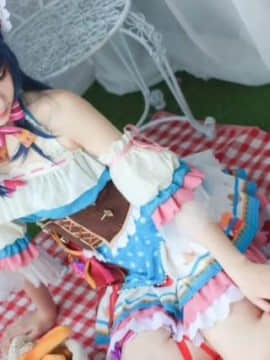 《LoveLive!Sunshine!!》津岛善子甜点女仆觉醒 C O S P L A Y_#津岛善子（划掉）夜羽正片# (9)