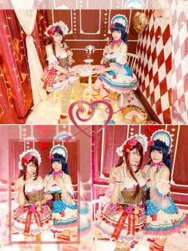 《LoveLive!Sunshine!!》津岛善子甜点女仆觉醒 C O S P L A Y_#津岛善子（划掉）夜羽正片# (13)