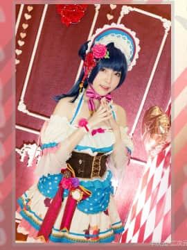 《LoveLive!Sunshine!!》津岛善子甜点女仆觉醒 C O S P L A Y_#津岛善子（划掉）夜羽正片# (16)