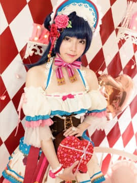 《LoveLive!Sunshine!!》津岛善子甜点女仆觉醒 C O S P L A Y_#津岛善子（划掉）夜羽正片# (17)