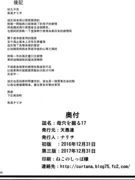 (C91) [天愚連 (ナリヲ)] 母穴を掘る17 (オリジナル)_img029