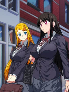 [ツタカズラまうまう][制服少女友情譚詩 巨乳JK仲良しコンビを中年オヤジが絶対服従セックス]_058_c0001