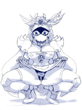 [不翻譯不改圖緣份到了漢化本自然會出現][ポチンコフ] 種付けっ!祝融ちゃん (SDガンダム三国伝 Brave Battle Warriors)_027