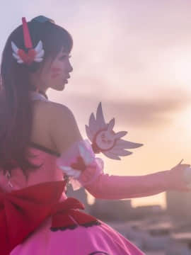 《守望先锋》 d.va魔法少女 C O S P L A Y_0003