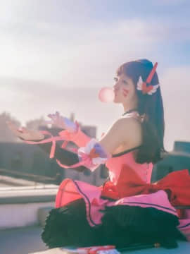 《守望先锋》 d.va魔法少女 C O S P L A Y_0006