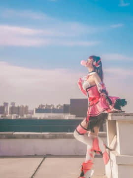《守望先锋》 d.va魔法少女 C O S P L A Y_0005