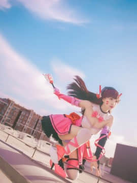 《守望先锋》 d.va魔法少女 C O S P L A Y_0008