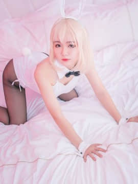 《FateGrand Order》saber白色兔女郎 C O S P L A Y_0015