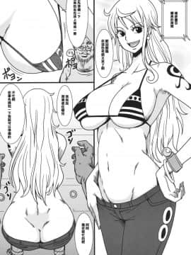 (C81) [ダシガラ100% (民兵一号)] ナミに乗ろうっ!! 2YEARS LATER (ワンピース) [中国翻訳]_nami2_04
