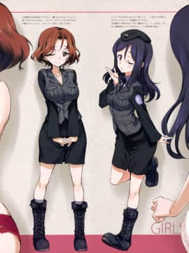 (C90) [きなこの山 (倉嶋丈康)] いろいろな何か。 GuP Zwei (ガールズ&パンツァー)_0013