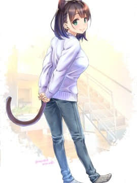 [生クリームびより (ななせめるち)] 週末のたわわ 黑白版合集(月曜日のたわわ) [中国翻訳] DL版_02-40