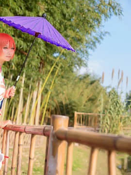 《银魂》神乐大正和服 C O S P L A Y_0002