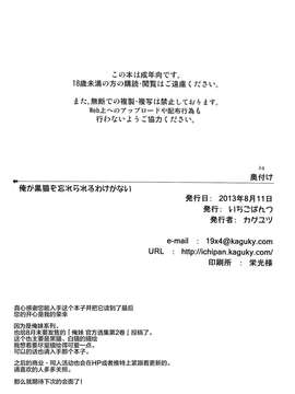 猫を忘れられるわけがない (俺の妹がこんなに可愛いわけがない )_IMG_0023