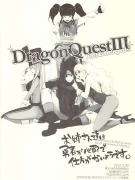 (C83) (同人誌) [Rocca (ヒダカリョウ)] お姉さん達は勇者が心配で仕方がないようです。 (ドラゴンクエスト3)_scan0021