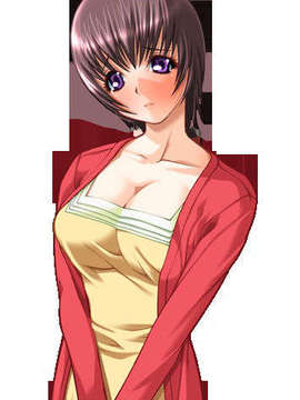 (同人ゲームCG) [ハイカラ喫茶]キミといっしょにデキること３ married woman -miho-_aka04_d_05