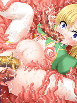 (同人CG集) [目隠し娘] 淫堕の森の少女達 －粘触の餌食－_s05_4