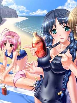 [HCG][WAFFLE][080725]優遇接待#～孤島と6人のスク水っ娘たち～ アニメーション追加版_