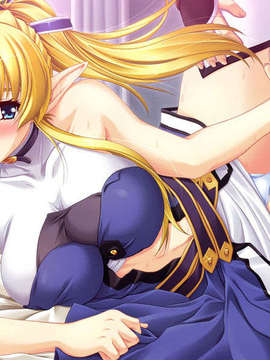 [090227][ルネ]エルフの双子姫 ウィランとアルスラ「私はどうなってもいいから、お姉様には手を出さないで……!」_EV0112