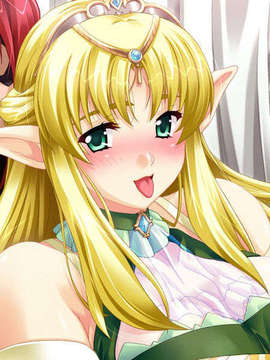 [090227][ルネ]エルフの双子姫 ウィランとアルスラ「私はどうなってもいいから、お姉様には手を出さないで……!」_EV0380