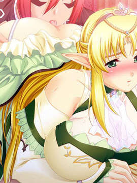 [090227][ルネ]エルフの双子姫 ウィランとアルスラ「私はどうなってもいいから、お姉様には手を出さないで……!」_EV0644