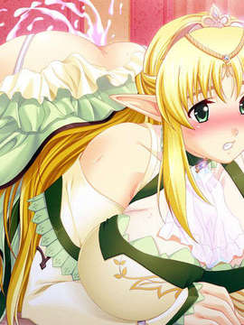 [090227][ルネ]エルフの双子姫 ウィランとアルスラ「私はどうなってもいいから、お姉様には手を出さないで……!」_EV0670