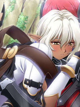 [090227][ルネ]エルフの双子姫 ウィランとアルスラ「私はどうなってもいいから、お姉様には手を出さないで……!」_EV1189