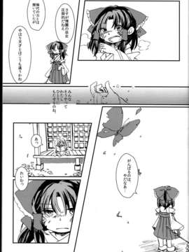 (C85) (同人誌) [AM-TIGER (Toran)] Sono Mukashi, Kanojo ni Hitsuyou datta Koto Yume (Touhou Project)_C85AM.TIGER_019