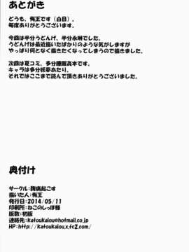 【超⑨汉化】(例大祭11) [腹痛起こす (悔王)] おくすりおねえさん (東方Project)_0027