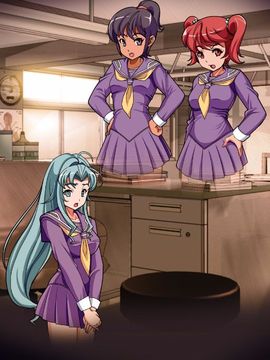 [同人 CG][レトロスター][変身ヒロイン敗北!裏切りのブルー!]_194