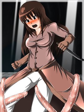 [同人CG][聖クロネコ騎士団]丸呑み触手ダンジョン 冒険者を捕らえ従順な苗床に変える悪魔の穴_55