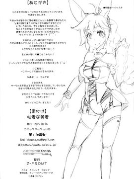 [oo君の個人漢化](C88)[Z-FRONT (加画都)] 性者な勇者 (六花の勇者)_20150810_105506_017