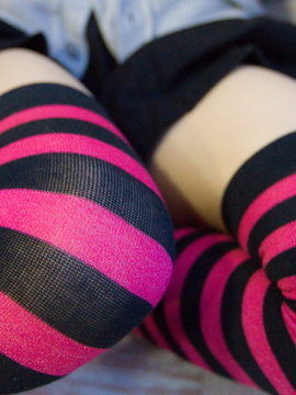 THE 絶対領域 Vol.2　～縞ニーソ編～_395