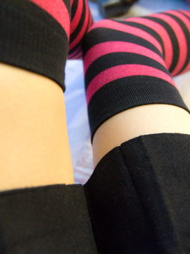 THE 絶対領域 Vol.2　～縞ニーソ編～_397