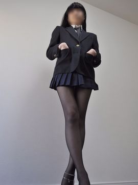 極限レベル☆黒スト脚線美COS_130