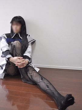 黒ストフェチ☆ほむほむCOS_153