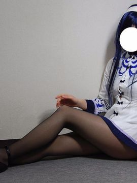 桃○☆黒ストふぇちCOS_011