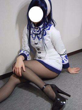 桃○☆黒ストふぇちCOS_039