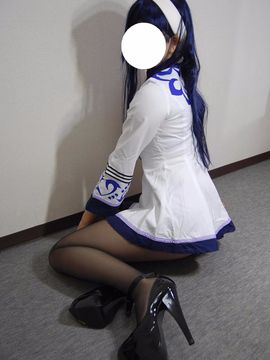 桃○☆黒ストふぇちCOS_053