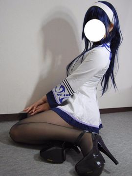 桃○☆黒ストふぇちCOS_068