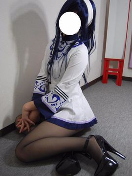 桃○☆黒ストふぇちCOS_071