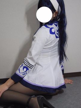 桃○☆黒ストふぇちCOS_081