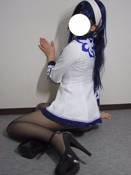 桃○☆黒ストふぇちCOS_084