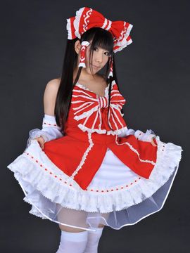 Petit charm fleur 04　REIMU　itigomusume ver ［コスプレ］_009