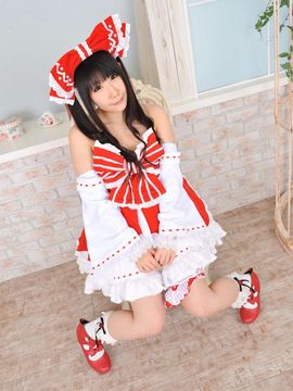 Petit charm fleur 04　REIMU　itigomusume ver ［コスプレ］_163