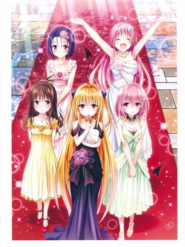 [矢吹健太朗] To LOVEる―とらぶる― ダークネス画集 Harem Gold_066