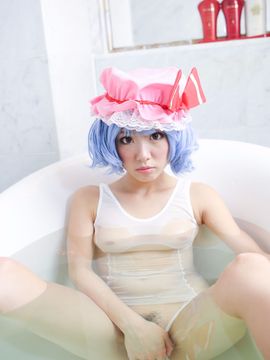 貧乳お嬢様レミリアのぷっくりロリマンを×××したい_099