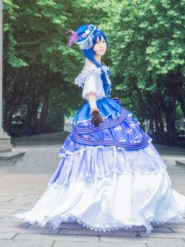 《Love Live! 》园田海未Sonoda觉醒 C O S P L A Y_Love Live！ 舞会觉醒海 (1)