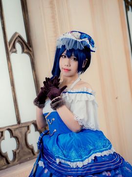 《Love Live! 》园田海未Sonoda觉醒 C O S P L A Y_园田海未-舞会-LOVELIVE (11)