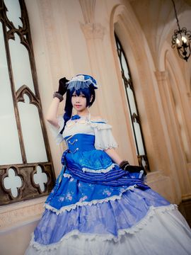 《Love Live! 》园田海未Sonoda觉醒 C O S P L A Y_园田海未-舞会-LOVELIVE (13)